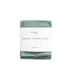 Snuggle Me Feeding Cover v2 slate protects feeding support during nursing and bonding sessions