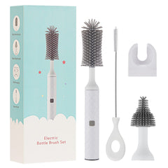 Soarup90000 bottle brush electric on shows easy one-button operation for fast cleaning