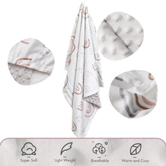 Soarwg Kids 30x40 inch blanket size ideal for all-season use