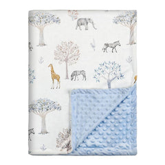 Soarwg Kids baby blanket soft dimple dot back for gentle warmth and skin comfort