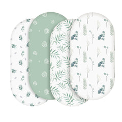 Soarwg Kids bassinet sheets four-pack for easy rotation