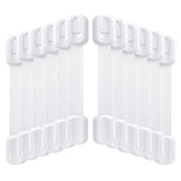 Socub 12-pack straps for quick babyproofing of cabinets.