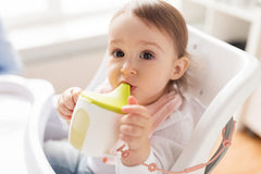 Socub toy safety strap attached to high chair keeps toys secure