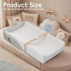 Sofoliana changing pad on dresser tops with leather bottom