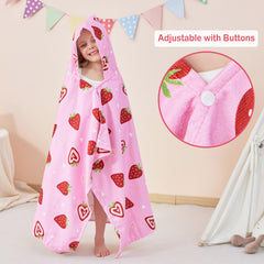 Softan Saftan hooded towel absorbent fabric for quick drying after bath.