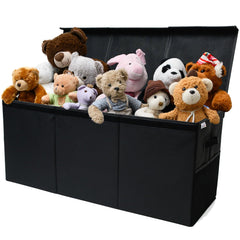 SoftOwl extra-large toy storage organizer lid keeps contents dust-free