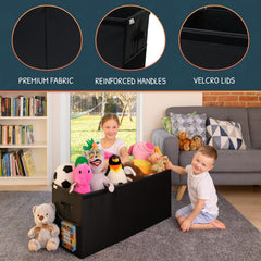 SoftOwl toy storage organizer side mesh pockets for quick-access essentials