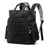 SoHo Designs Kenneth diaper backpack main compartment offers quick access and organized space for baby essentials.