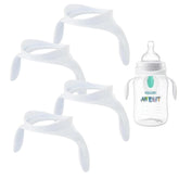 Solala bottle handles on Philips Avent bottle improve grip for tiny hands
