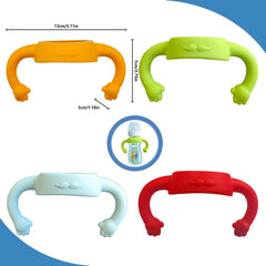 Solala removable bottle handles enable cup-transition as baby progresses.