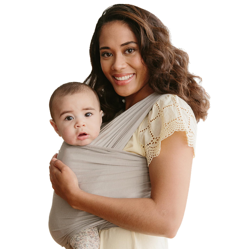 Solly Baby Wrap buttery-soft TENCEL fabric for breathable comfort.