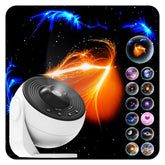 SOMKTN Galaxy Projector Pro ceiling stars for immersive sleep ambience in kids' rooms.