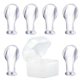 Somniumnight adult pacifier nipples close-up in case showing hygienic storage for six-pack.