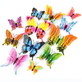 Somotersea 24Pcs 3D Butterfly Wall Decor: butterflies wings for vivid, playful room accents.