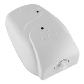 Sonic Bomb Baby Cry Signaler plugged into the outlet for constant room monitoring.
