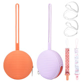 Sopkdey pacifier case travel compact keeps pacifier clean on the go