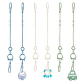 Sopkdey toy straps set of 6 clips for stroller storage and travel convenience.