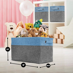 Sorbus Cubby Aqua collapsible fold highlights space-saving design.