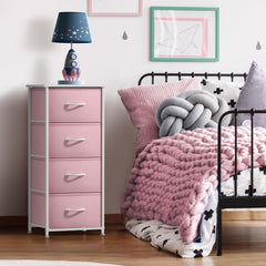 Sorbus Dresser Storage Tower with soft fabric drawers for organized toys and accessories