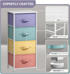 Sorbus nightstand steel frame ensures durable, stable bedside support.