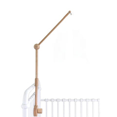 Sorrel + Fern baby crib mobile arm wooden holder securely supports your mobile.