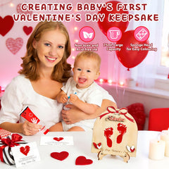 Sortnic baby footprint ink close-up ideal for durable keepsakes