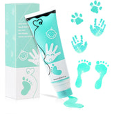 Sortnic mint-green baby handprint ink for safe direct-skin keepsake creation.