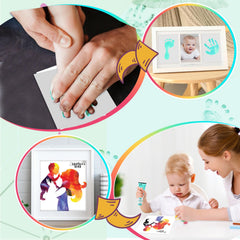 Sortnic mint-green washable ink cleans easily from skin.