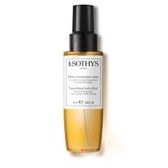 SOTHYS Nourishing Body Elixir orange blossom bottle for hydrating and smoothing skin.