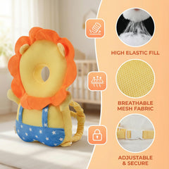 SOZOON adjustable straps on a baby backpack fit growing little ones.