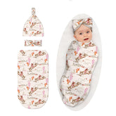Sozzjile western baby swaddle blanket shows cozy warmth for newborn comfort