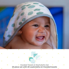 Spasilk baby washcloth textures highlight soft cleansing for delicate skin