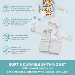 Spasilk bathrobe back view highlights cozy warmth and coverage.