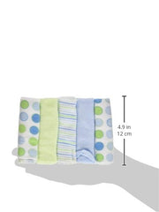 Spasilk soft terry washcloth closeup texture offers gentle wiping