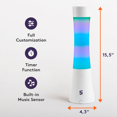Special Supplies Sensory Light Lava Lamp color-changing glow enhances mood and focus