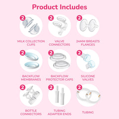 Spectra CaraCups slips into a bra for discreet, convenient pumping.