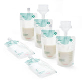Spectra Simple Store Milk Bag Kit assembled shows all-in-one pumping and storage solution.