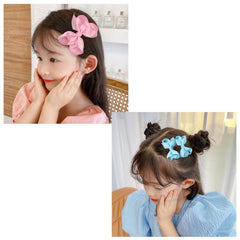 Spenlly navy glitter bow, 2-5inch clip, cute for ponytails and pigtails