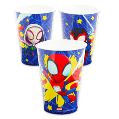 Spidey and Friends bowl featuring colorful scenes for independent eating