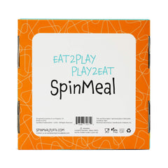 SpinMeal durable-ceramic-plate withstands daily use and reuse for busy families.