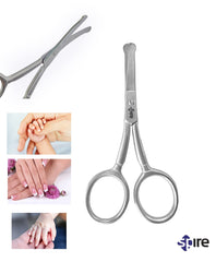 Spire Baby Nail Scissors rounded-tip safety for gentle nail care.