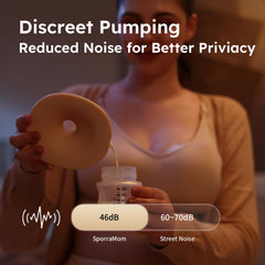 SporraMom W2 hospital-grade suction boosts expression with adjustable levels.
