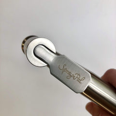 Spray Pal Diaper Sprayer warranty image emphasizes reliable support.