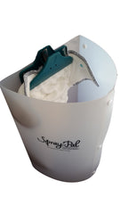 Spray Pal shield height 16in keeps fabric away from water during spraying