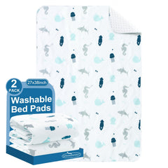SPRINGSPIRIT bed pad with non-slip backing stays in place during sleep.