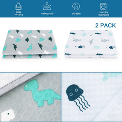 SPRINGSPIRIT splat mat folding for travel and portability on family outings.