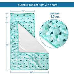 SPRINGSPIRIT nap mat blanket shown with 41x33 size for naptime.