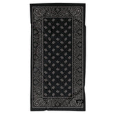 Sprints athletic running towel full-size laid out for workouts and car-seat protection.