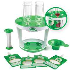 Sprout Cups baby food maker fill station for bulk pouch prep and quick feeding