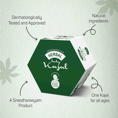 Sahadevi extract highlights the natural blend in the kajal